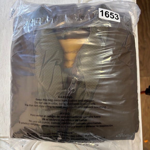 Eddie Bower Sport Shop Stormdown 700 Women’s Brown Size Large Puffer Jacket - Picture 9 of 9